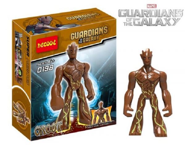 11cm Guardians Of The Galaxy Decool Big Block Figure Building Toys Compatible With Lego 1 - DECOOL