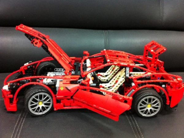 DECOOL 3333 1:10 Ferrari 599 GTB Technic LEGO 8145 | DECOOL