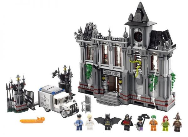 DECOOL Batman Super Heroes Arkham Asylum Breakout Building Blocks Bricks Movie Model Kids Toys Marvel Compatible - DECOOL