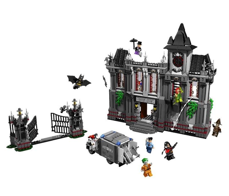 DECOOL Batman Super Heroes Arkham Asylum Breakout Building Blocks Bricks Movie Model Kids Toys Marvel Compatible 1 - DECOOL