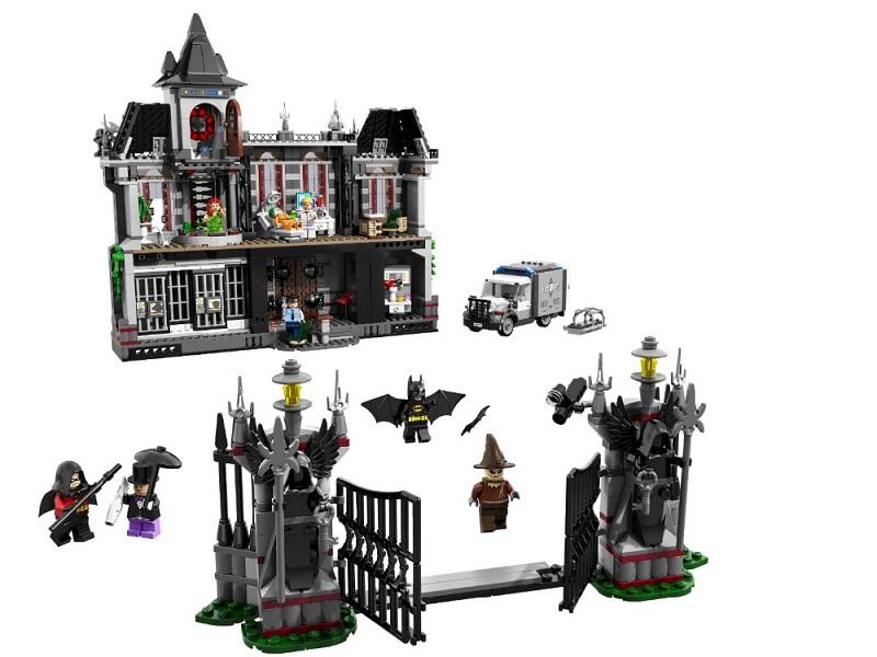 DECOOL Batman Super Heroes Arkham Asylum Breakout Building Blocks Bricks Movie Model Kids Toys Marvel Compatible 2 - DECOOL