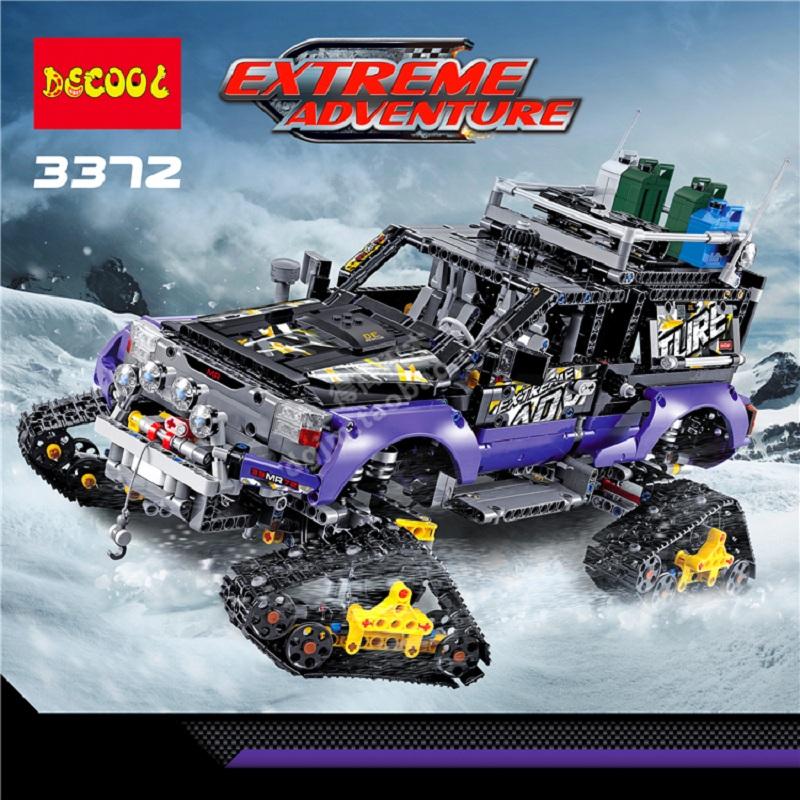 DECOOL Technic Mechanical Ultimate Extreme Adventure Car Building Blocks Sets Kits Bricks Kids Boy Gift Toys - DECOOL