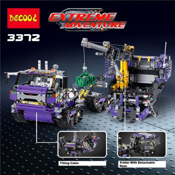 DECOOL Technic Mechanical Ultimate Extreme Adventure Car Building Blocks Sets Kits Bricks Kids Boy Gift Toys 2 - DECOOL