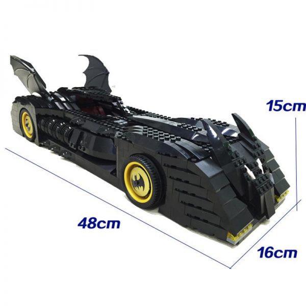 Decool 7116 1045pcs Super Heros Series Batman perak chariot Model Building Block set Bricks Toys For 2 - DECOOL