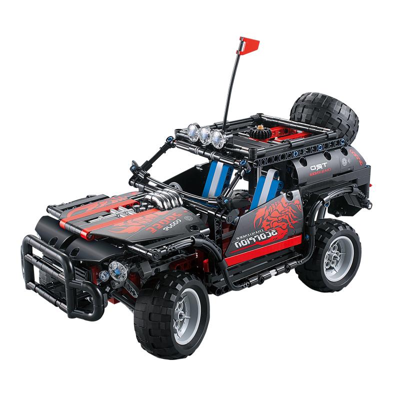 Decool Scorpion SUV jeep building bricks blocks New year Gift Toys for children Car Off Roader 3 - DECOOL