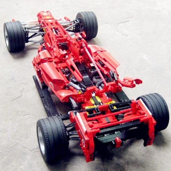 H HXY In Stock Formula Racing Car 1 8 Model 3335 Building Blocks Sets 1242pcs Educational - DECOOL