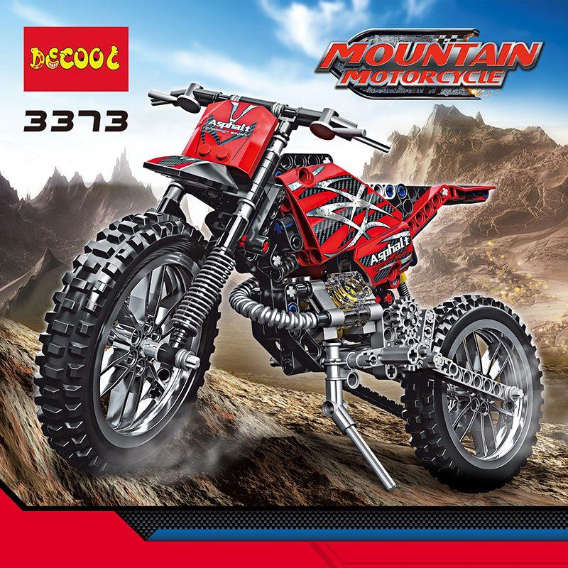 Decool 3373 Model 2-Mountain Motorcycle 2 in 1 