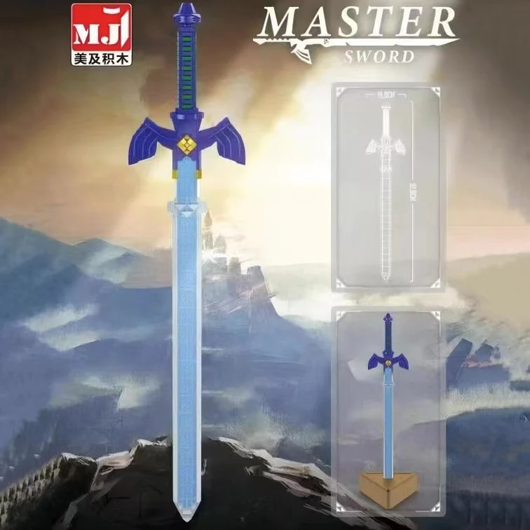 MJ 13041 The Legend of Zelda Master Sword 3 - DECOOL