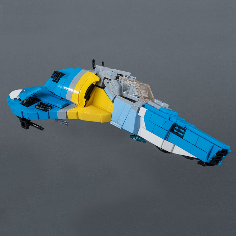 MOC 89493 XL 15 Space Ship 4 - DECOOL