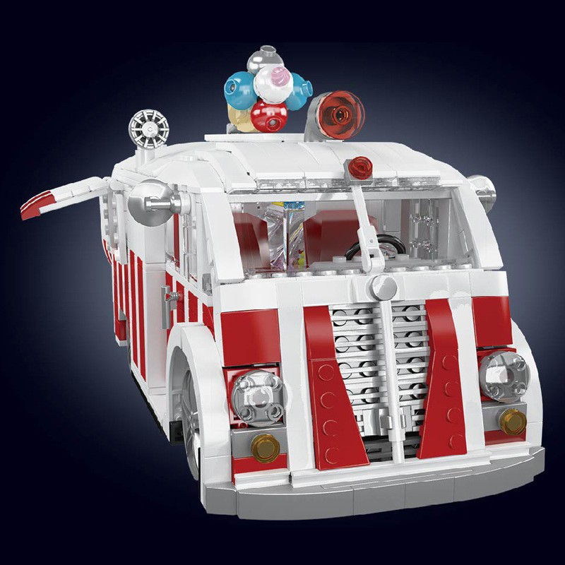 Mould King 10039 Ice Cream Truck 1 - DECOOL