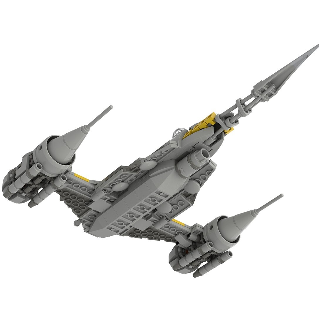 authorized moc 100546 n 1 starfighter bui main 3 1 - DECOOL