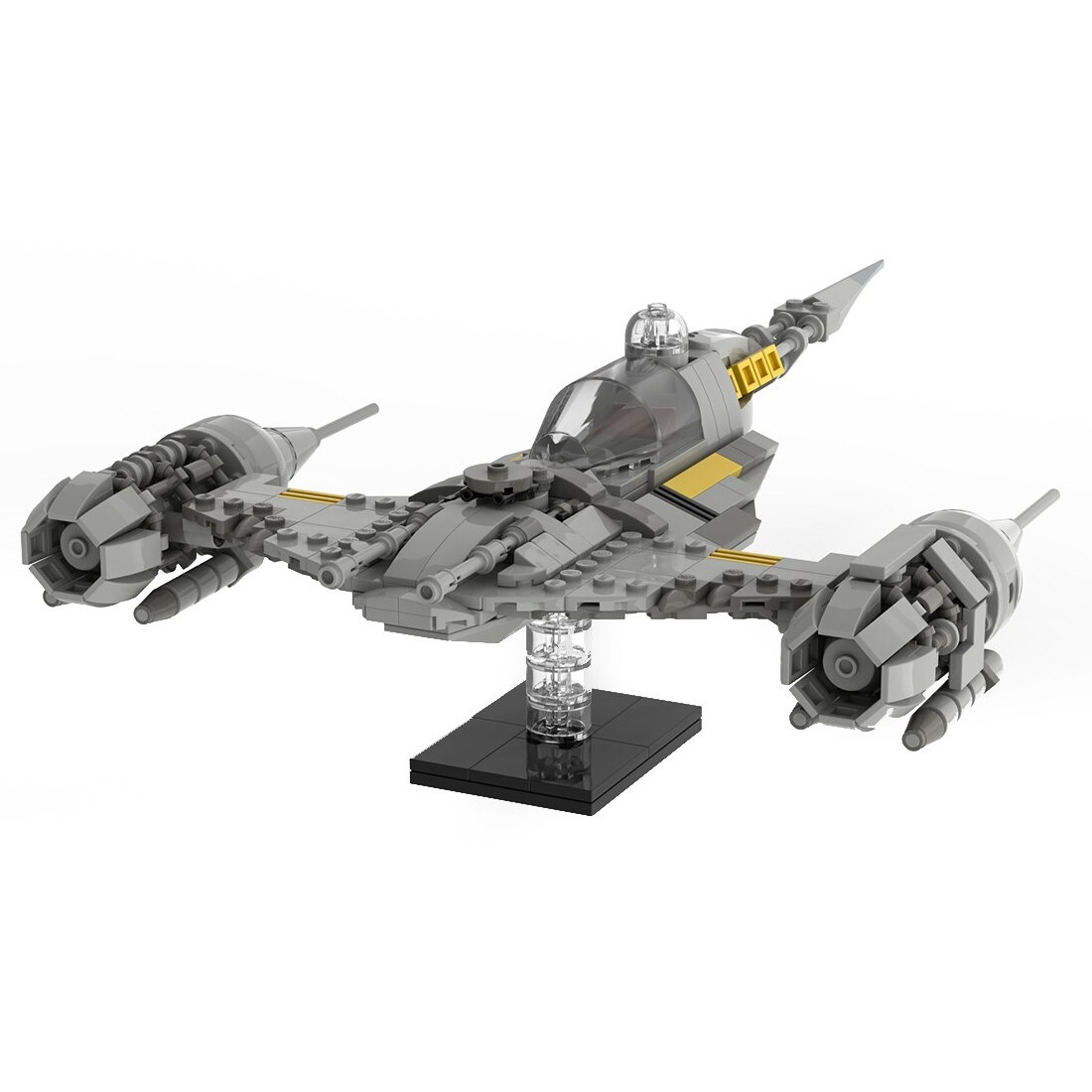 authorized moc 100546 n 1 starfighter bui main 4 1 - DECOOL
