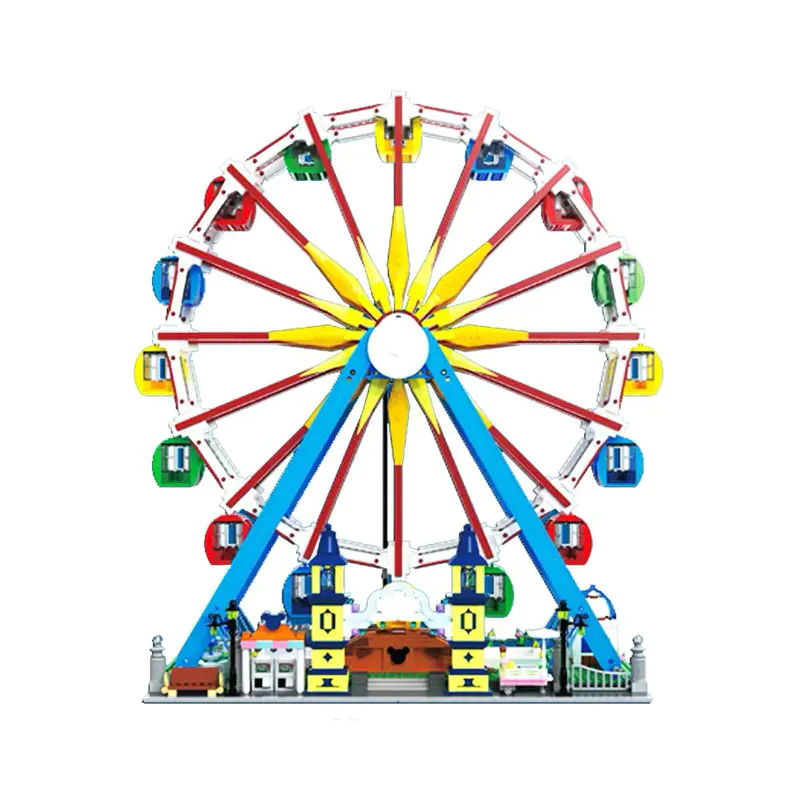 Mould King 11006 Fairground Ferris Wheel 5 - DECOOL