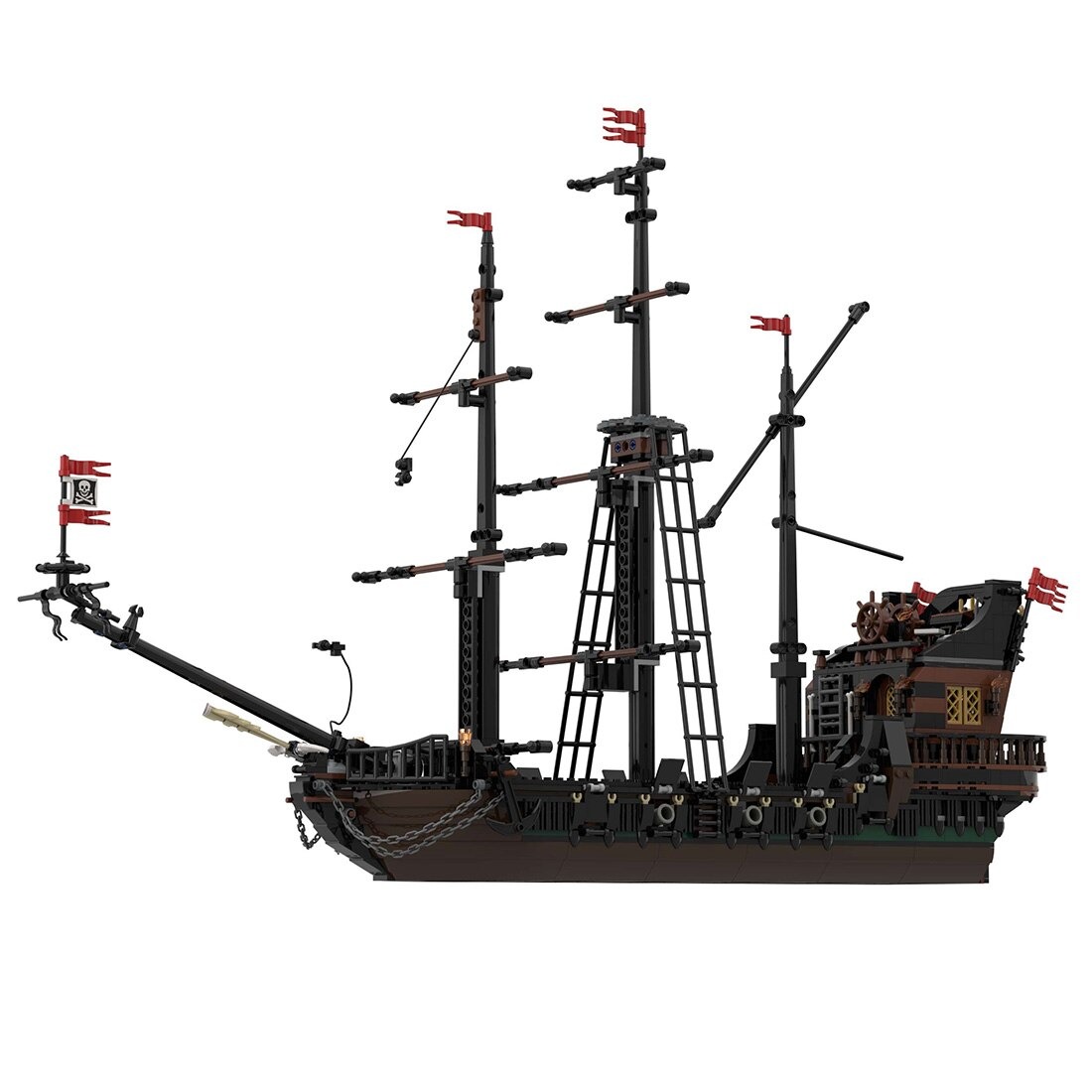 authorized moc 36789 pirate ship medieva main 2 - DECOOL