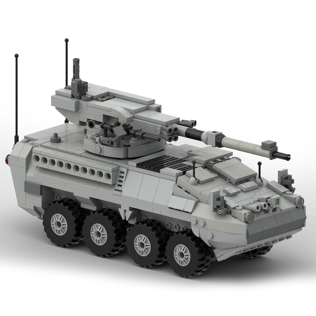 moc 60244 m 1128 stryker mgs military the main 2 - DECOOL