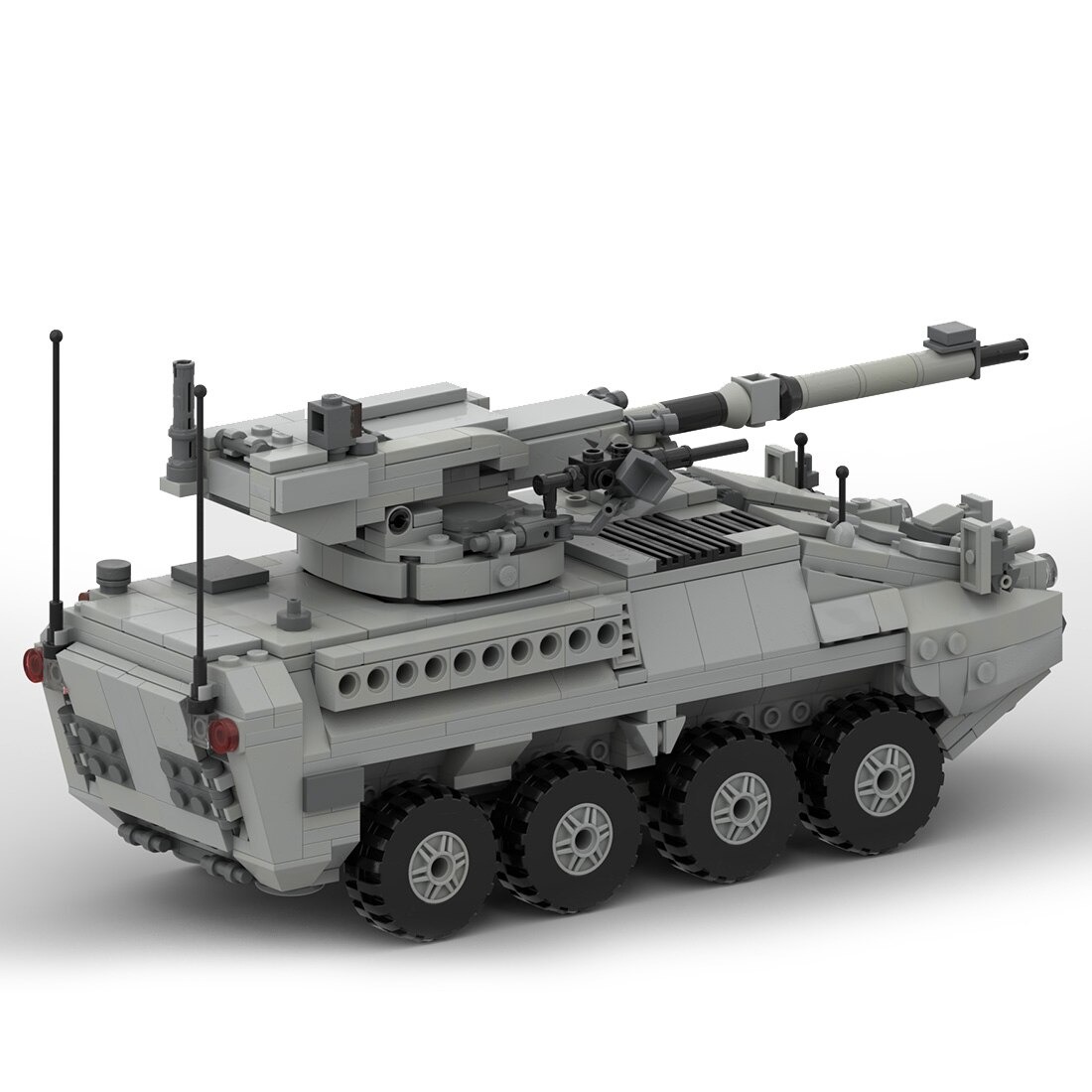 moc 60244 m 1128 stryker mgs military the main 3 - DECOOL