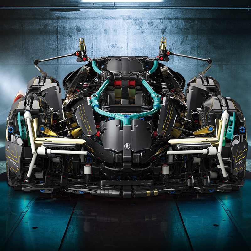 MOYU-88001C-Darth-Vader-V12-Sports-Car-2.jpg MOYU 88001C Darth Vader V12 Sports Car 2 - DECOOL