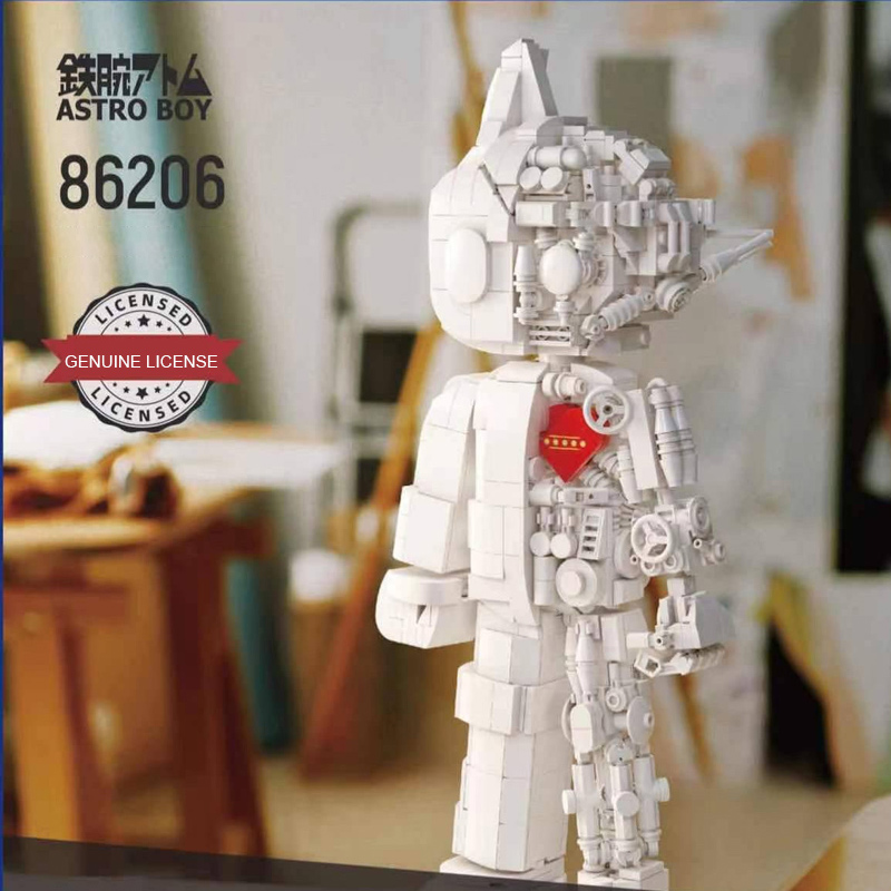 Pantasy 86206 White Astro Boy Mechanical Clear Ver 5 - DECOOL