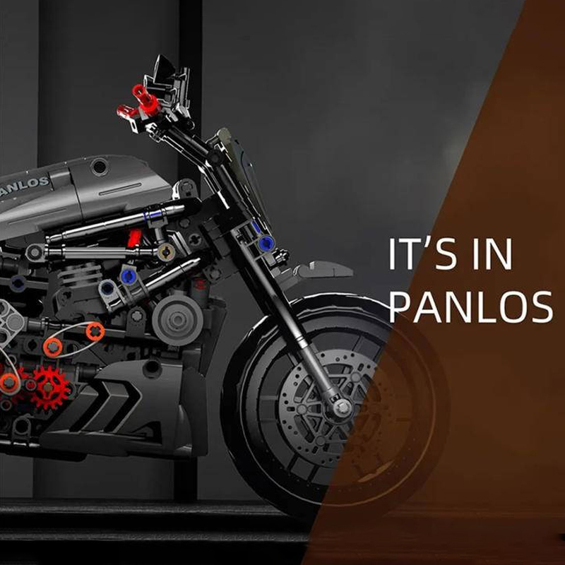 Panlos 672002 CHIC Block Motorbike 1 - DECOOL
