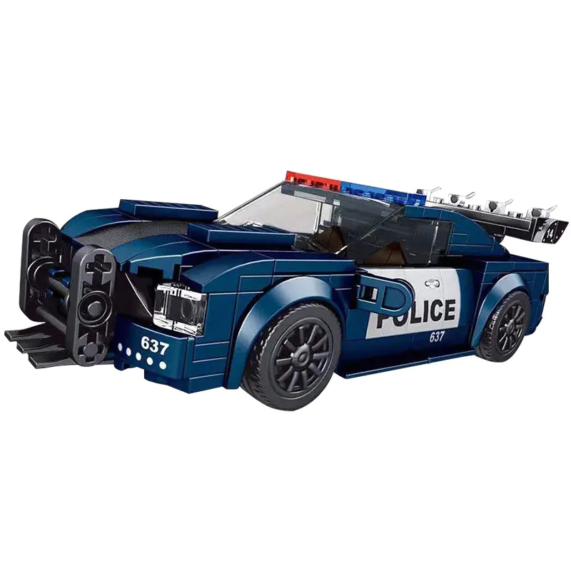 Roadblock Police Car MOULD KING 27002 Official Store | DECOOL