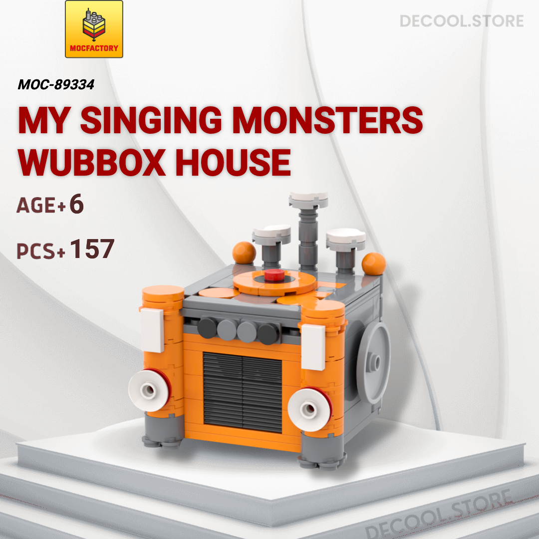 MOC Factory 89310 My Singing Monsters Wubbox Red