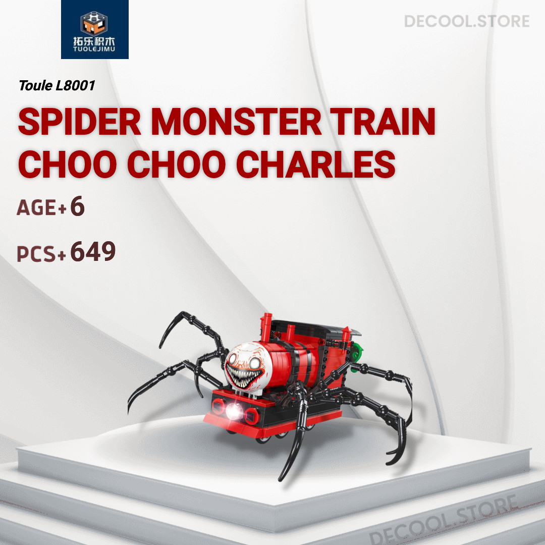 TUOLE L8001 Movies and Games Spider Monster Train Choo Choo Charles -  SEMBO™ Block