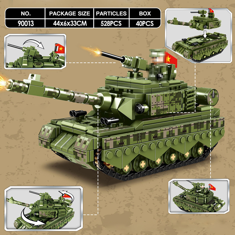 LWCK-90013-TYPE-99-Main-Battle-Tank-4.jpg LWCK 90013 TYPE 99 Main Battle Tank 4 - DECOOL