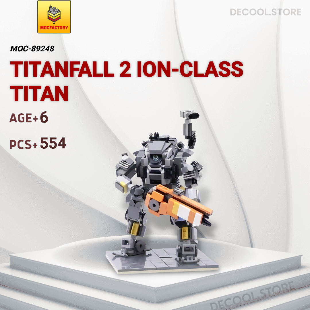 MOC Factory Movies and Games 89248 Titanfall 2 Ion-class Titan