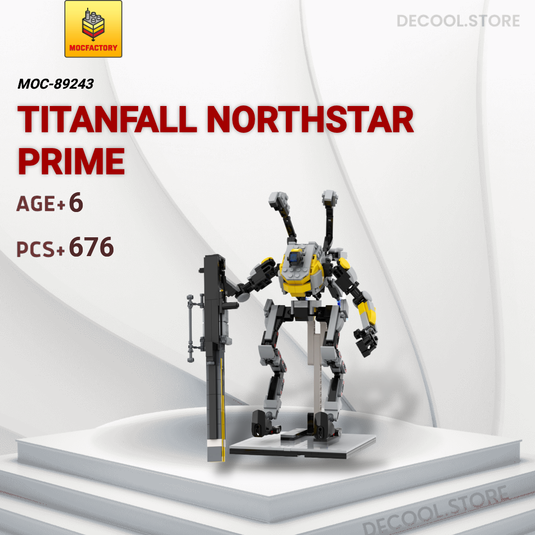 Titanfall Northstar Prime MOC Factory 89243 Official Store