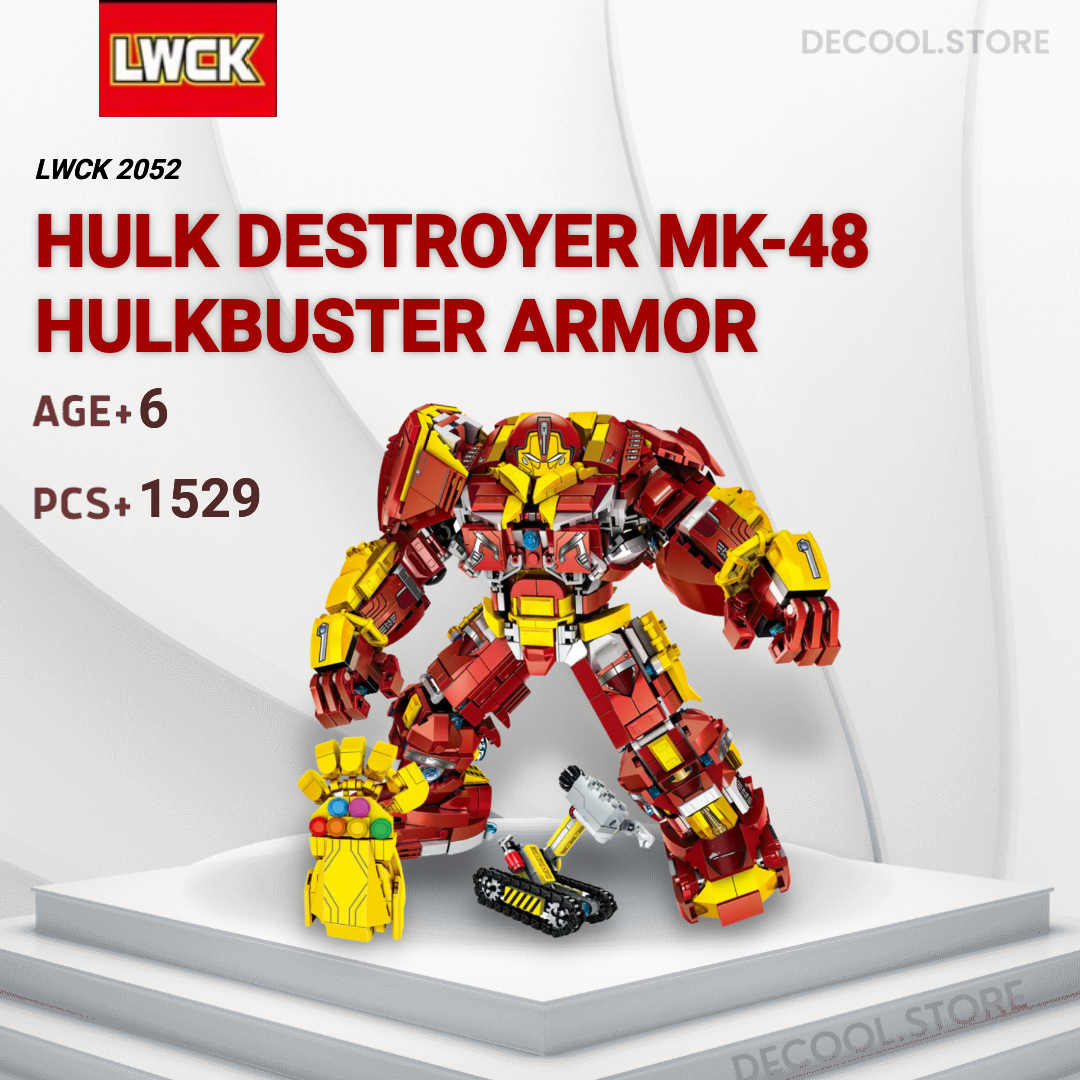 Hulk Destroyer MK-48 Hulkbuster Armor LWCK 2052 Official Store | DECOOL