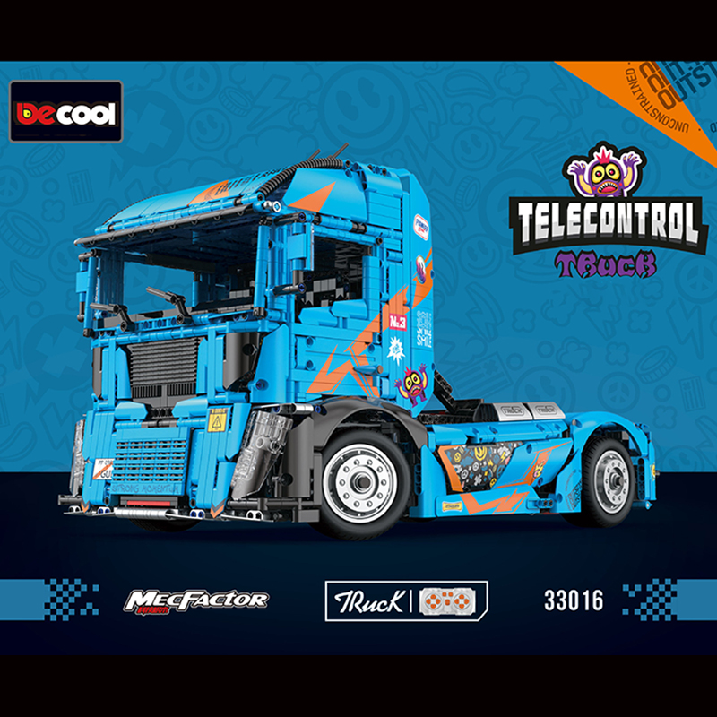Decool 33016 Telecontrol Truck With Motor 1 - DECOOL