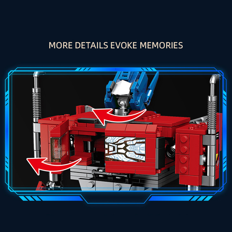 JIESTAR JJ9022 Transform Robot Optimus Prime 2IN1 5 - DECOOL