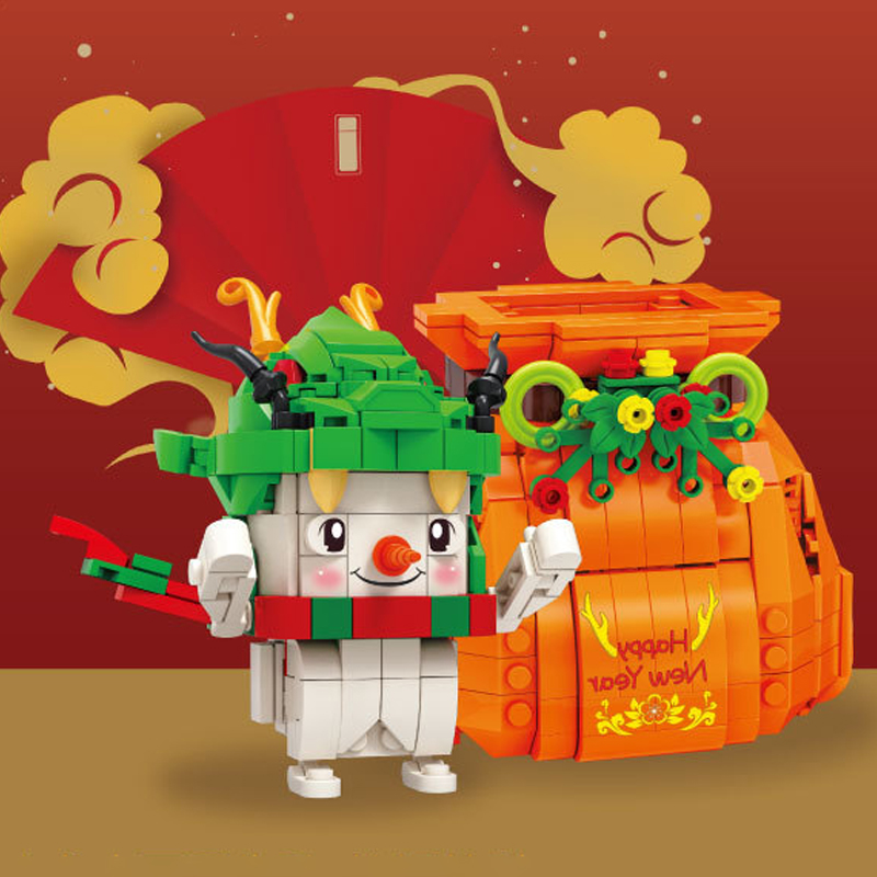 Kaido KD99011 Little Dragon Snowman Lucky Bag Christmas 5 - DECOOL