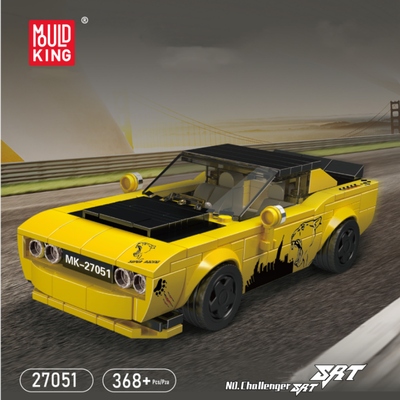 Mould King 27051 Challenger SAT Speed Champions Racers Car 1 - DECOOL