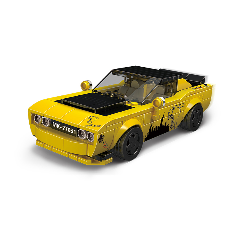 Mould King 27051 Challenger SAT Speed Champions Racers Car 2 - DECOOL