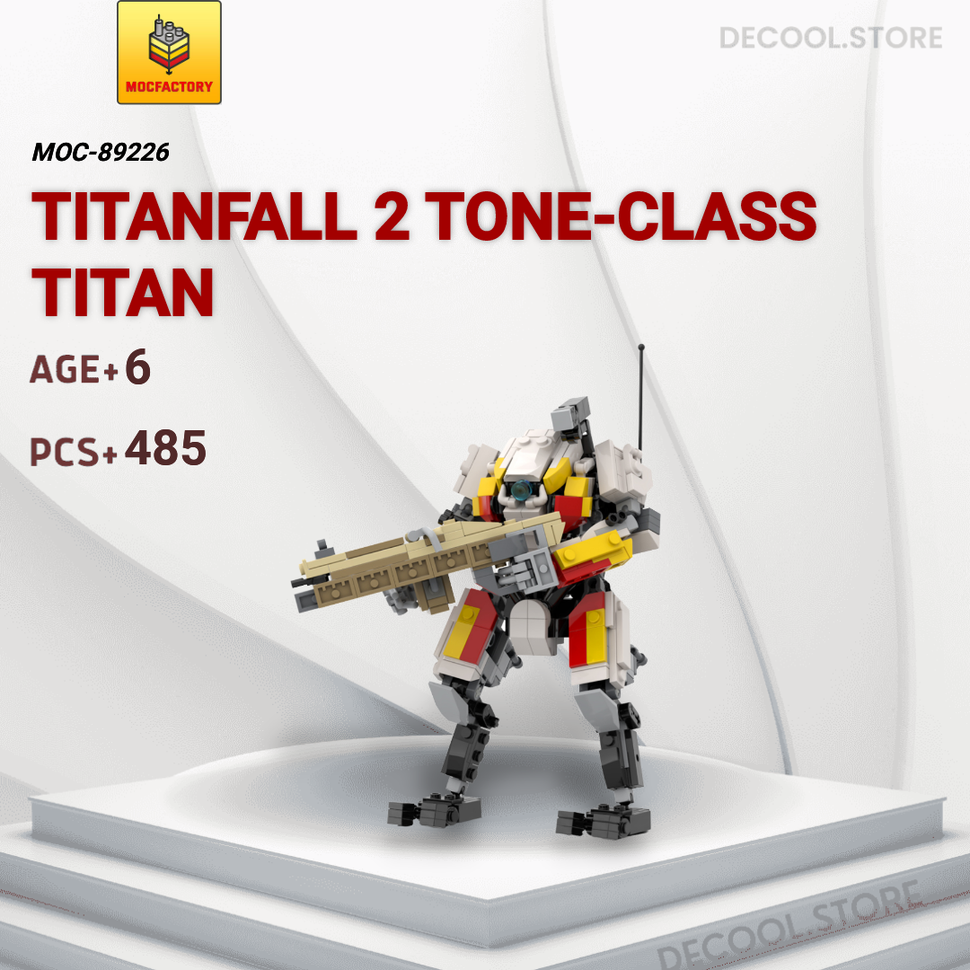 MOC Factory 89248 Titanfall 2 Ion-class Titan Movies and Games