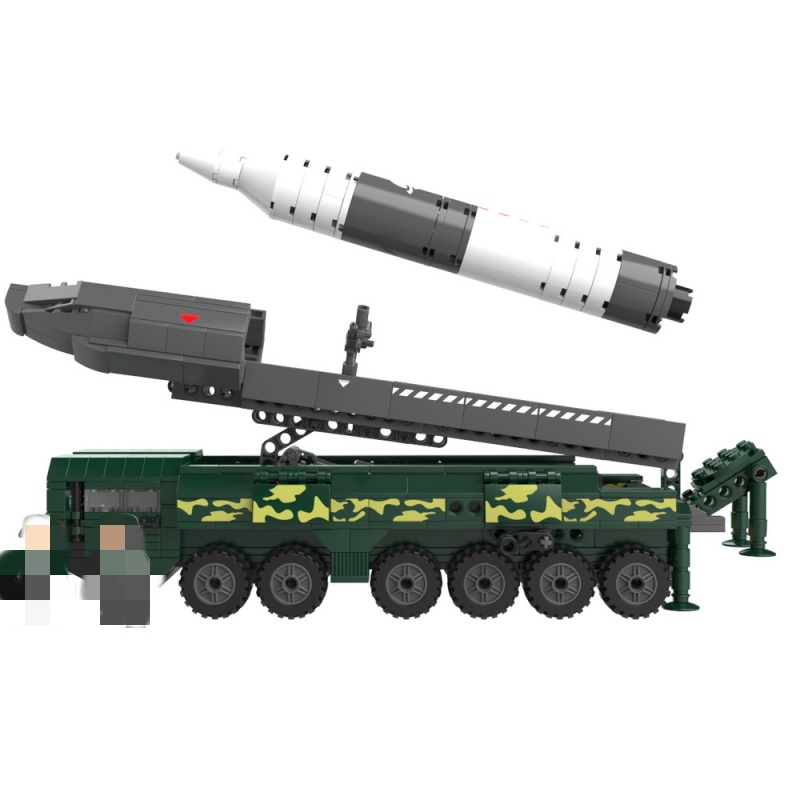 JAKI JK9105 Space Quest Sunrise Mobile Rocket Launcher 3 - DECOOL