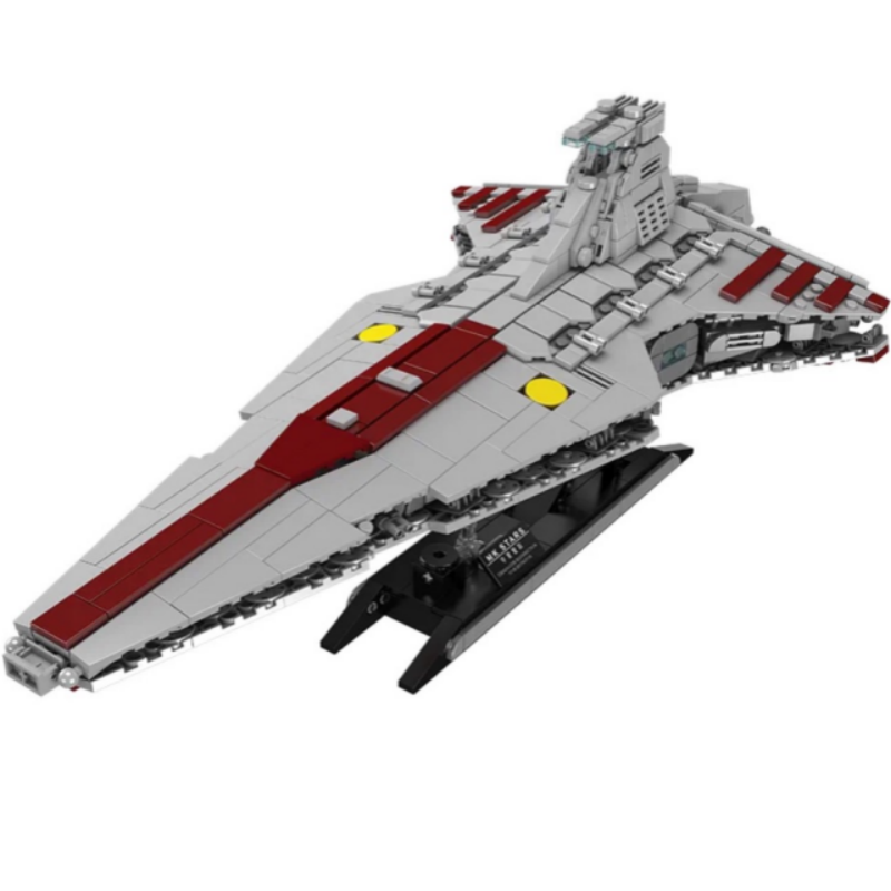Mould King 21074 The Republic Attacked The Cruiser 2 - DECOOL