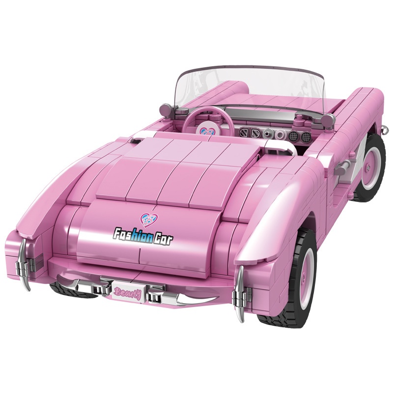 WGC 66035 Chevy Barbie Car 3 - DECOOL