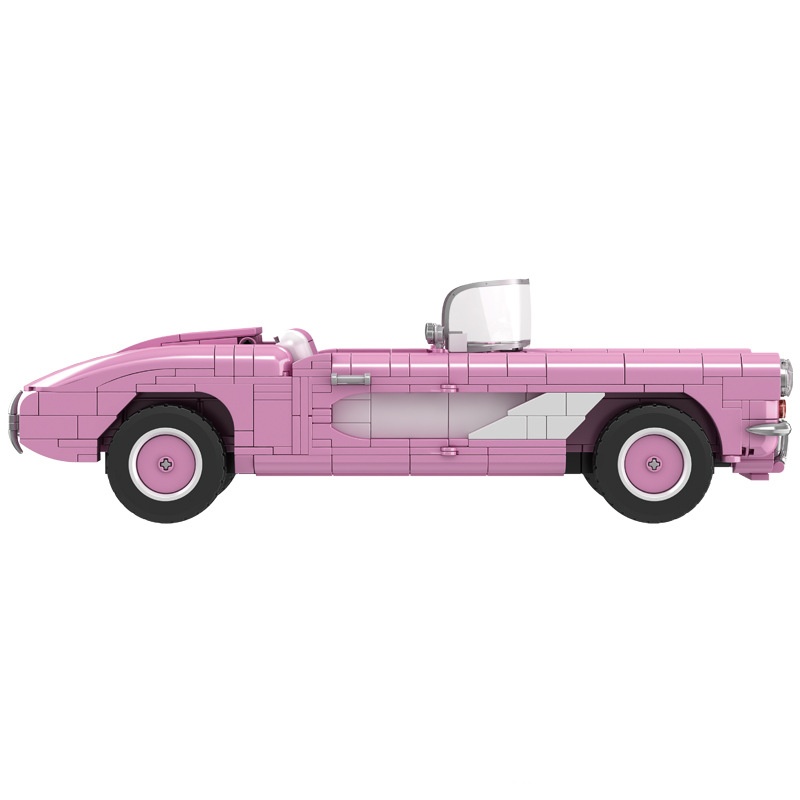 WGC 66035 Chevy Barbie Car 4 - DECOOL
