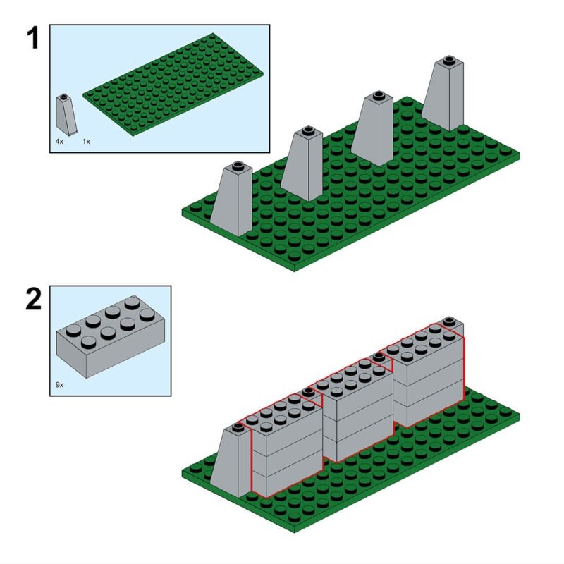 115pcs-set-medieval-modular-wall.jpg 115pcs set medieval modular wall - DECOOL