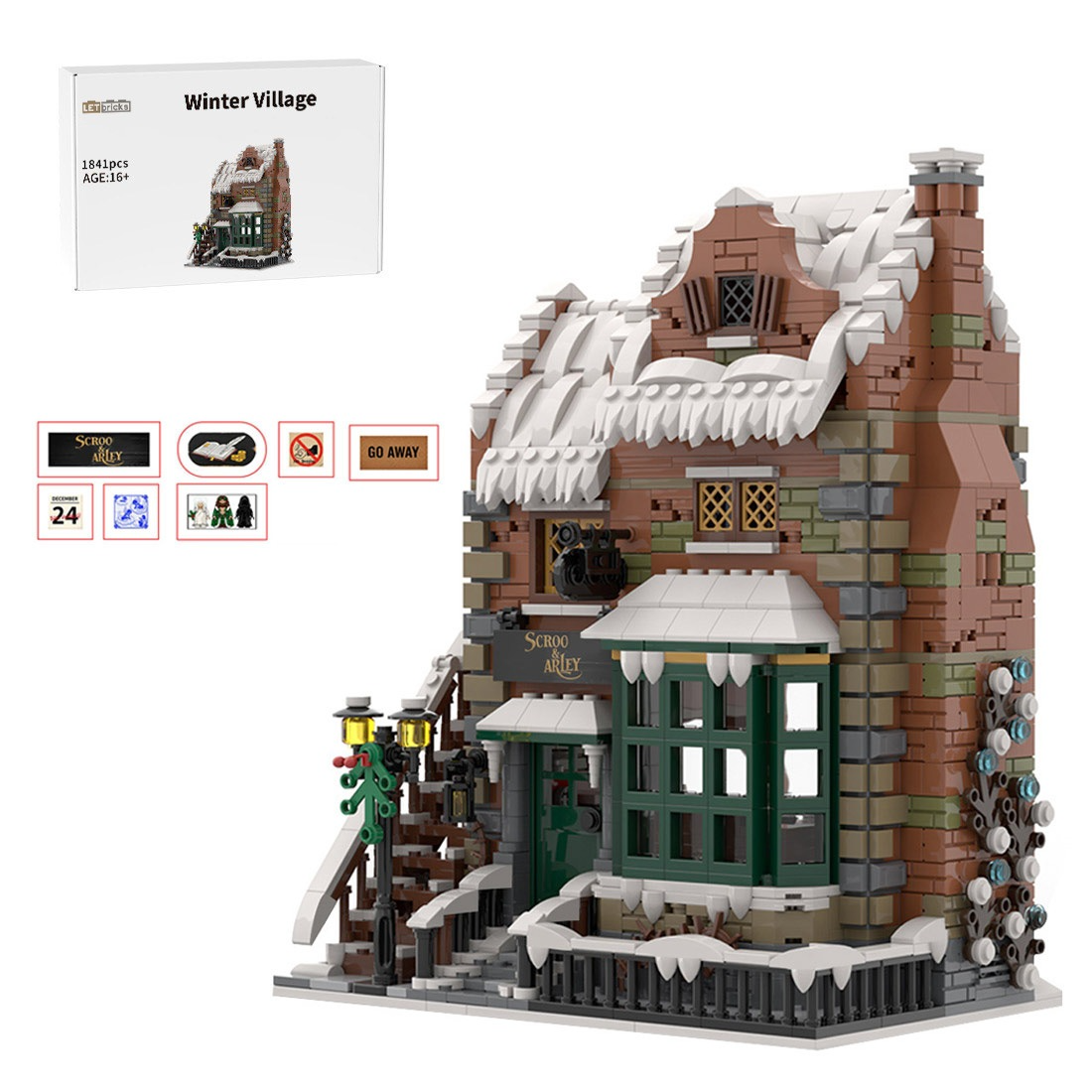 letbricks-moc-228435-winter-vill.png letbricks moc 228435 winter vill - DECOOL